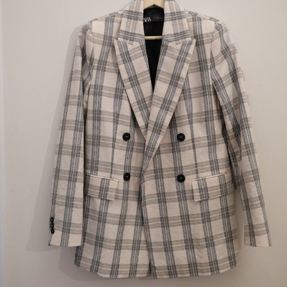 Zara Jackets & Blazers - Zara Rustic Plaid Blazer - S